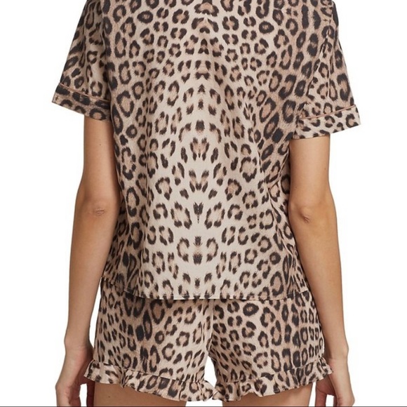 🆕Generation Love Juliet’s Leopard Animal Print Pajama Set Cotton Summer PJ’s - Picture 3 of 9